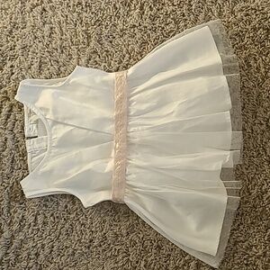 Camilia kids white sleeveless shirt blouse